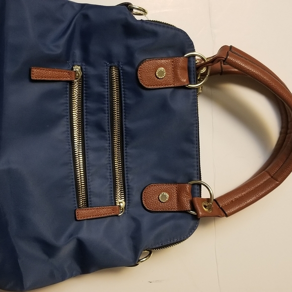 Steve Madden blue microfiber purse - Picture 3 of 8